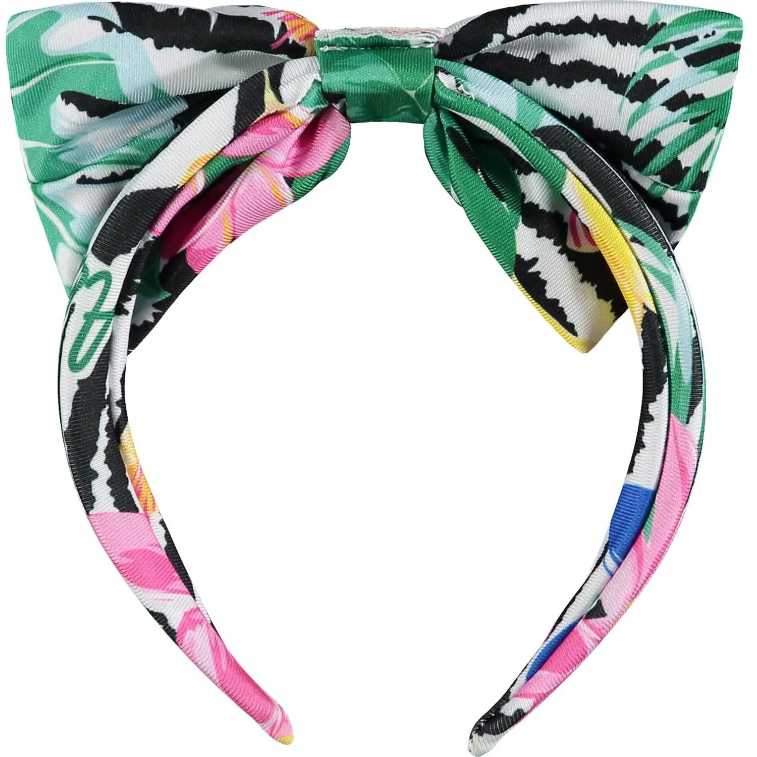 A DEE - Witten Tropical Dream  Bow Hairband - Pattern