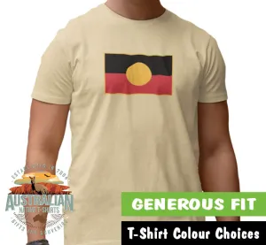 Aboriginal Flag Adults T-Shirt (Various Colours)