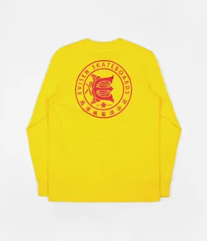 Adidas x Evisen Long Sleeve T-Shirt - Yellow / Scarlet