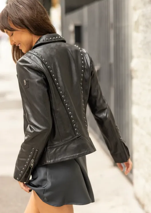 Benja Rf Leather Jacket