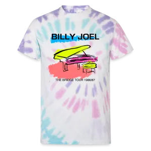 Billy Joel "The Bridge Tour 86/87 Piano" Tie Dye T-Shirt - Online Exclusive