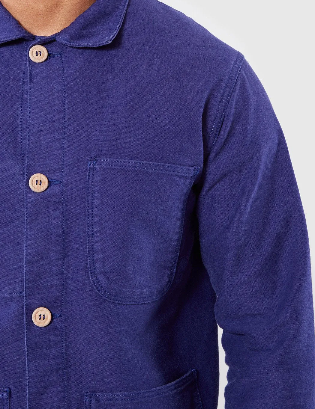 Bleu De Paname Veste De Comptoir Jacket - Hydrone Blue