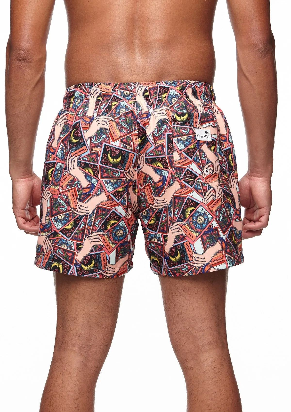 Boardies Tarot Cards Mid Length Swim Shorts