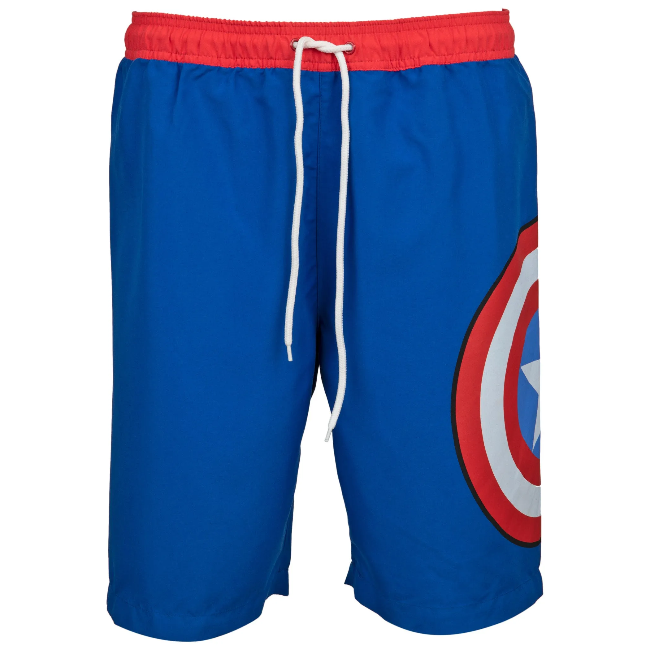 Captain America Shield Logo Board Shorts