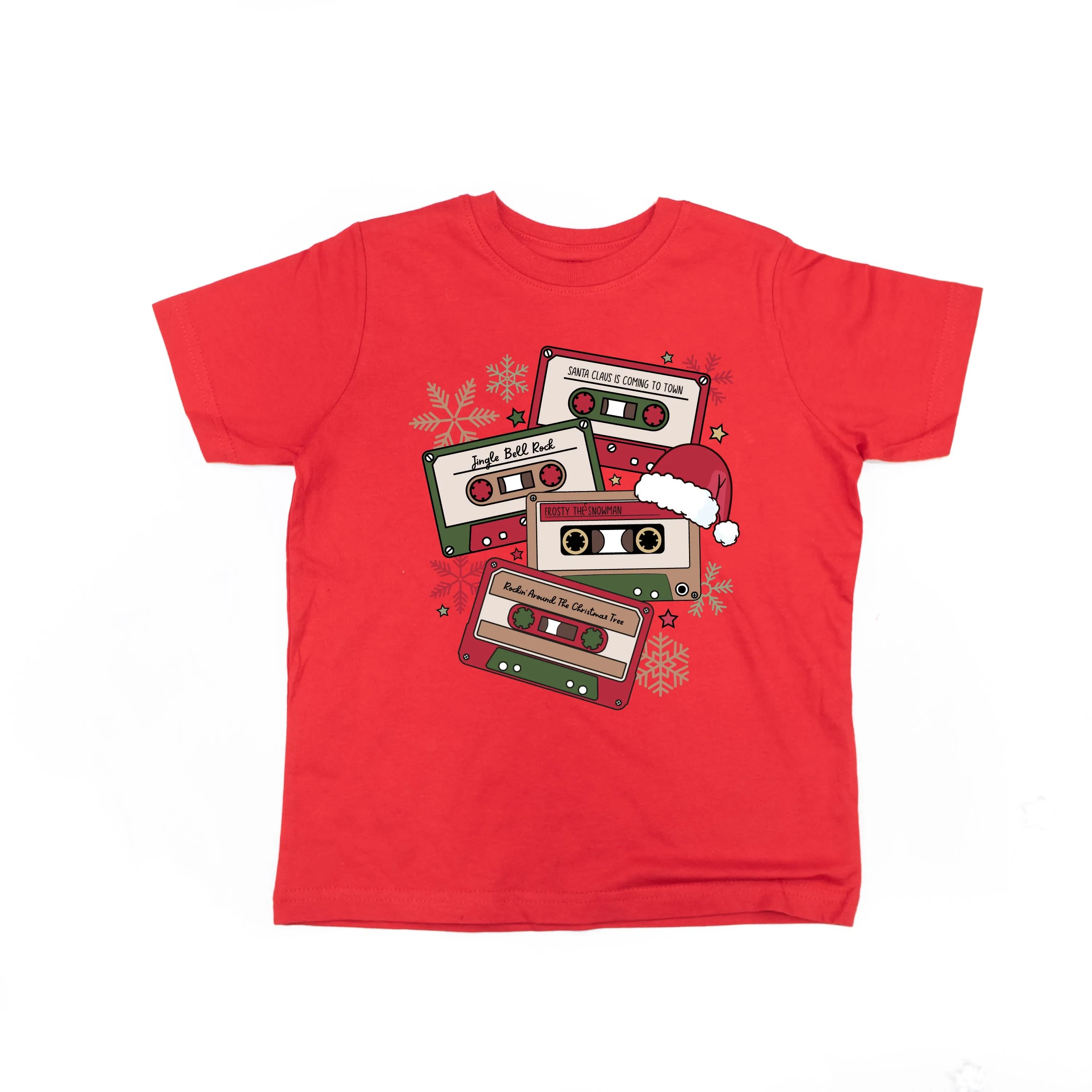 Christmas Cassette Tapes - Child Tee