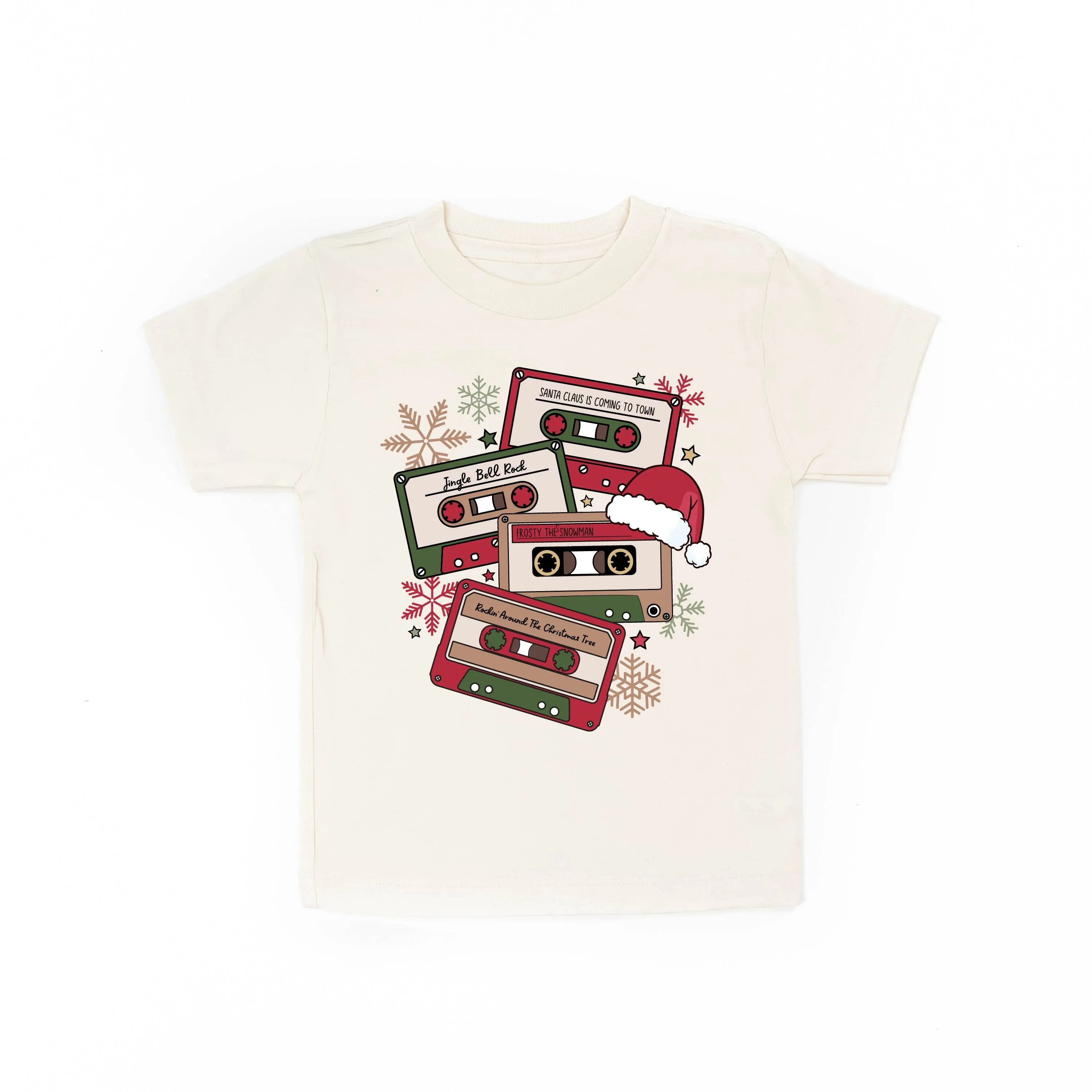 Christmas Cassette Tapes - Child Tee