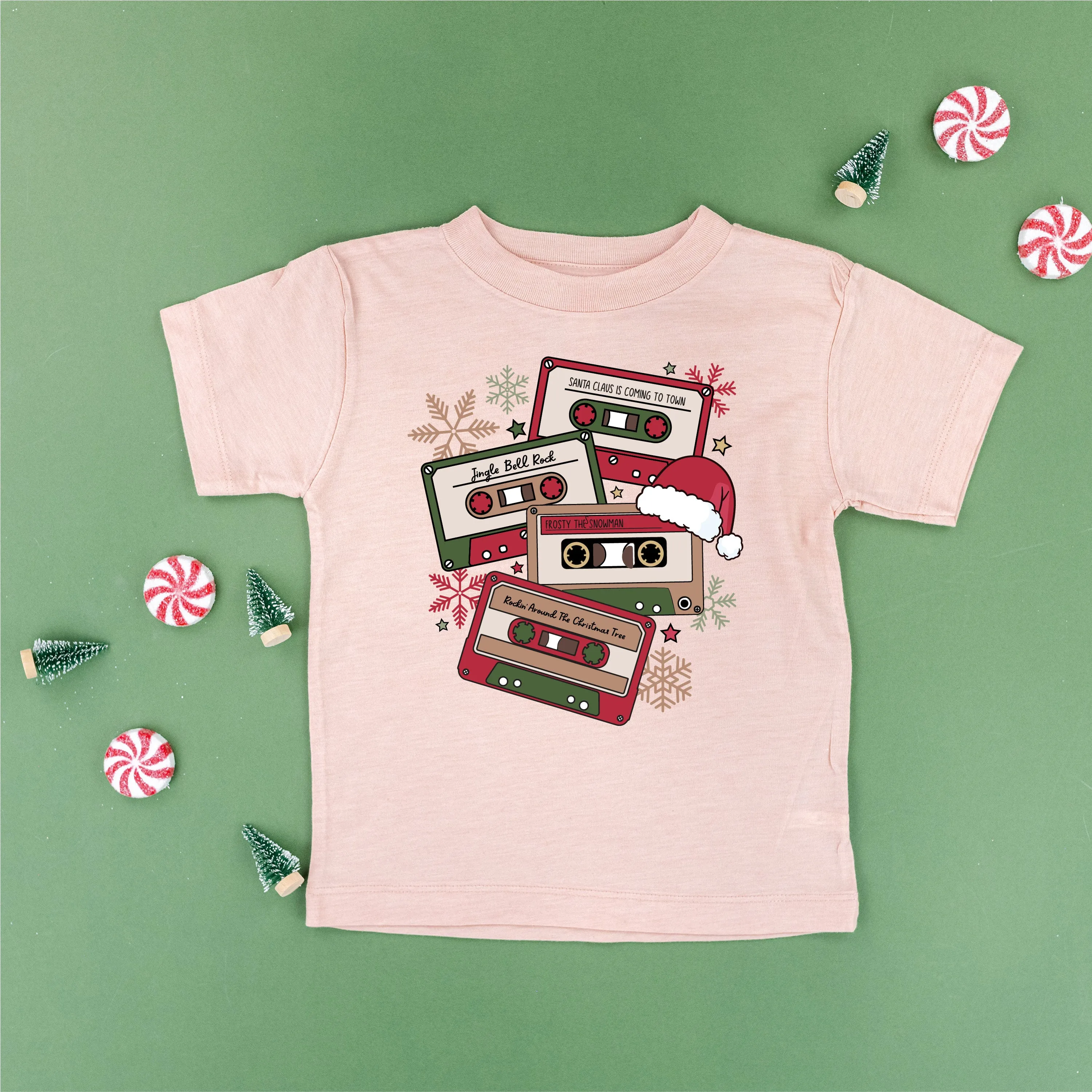 Christmas Cassette Tapes - Child Tee