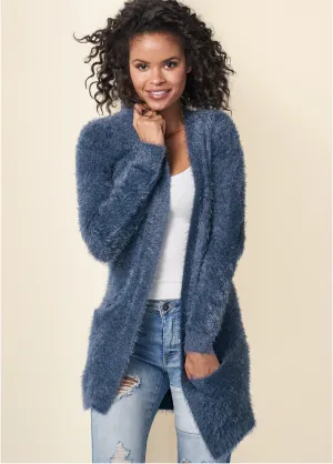 Cozy Cardigan - Dark Blue