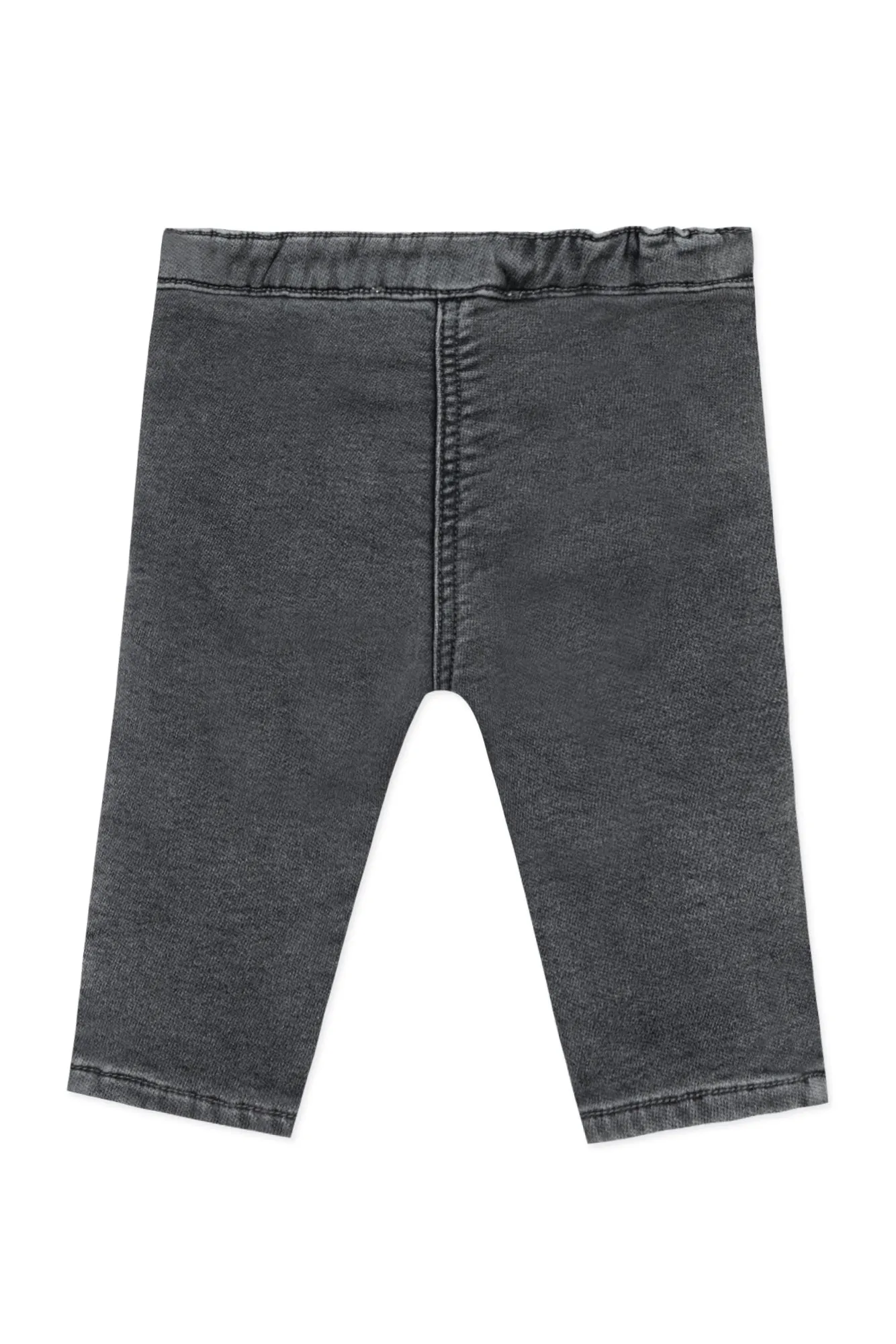 Dark Heather Baby Scallop Pocket Jeans