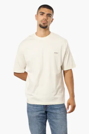 Essentials By Drill Clothing Solid Basic Crewneck Tee - White