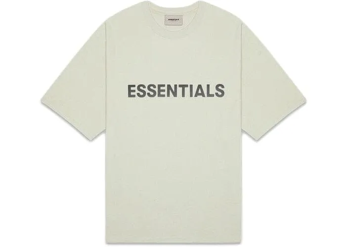 ESSENTIALS FOG 3D SILICON TEE SAGE GREEN