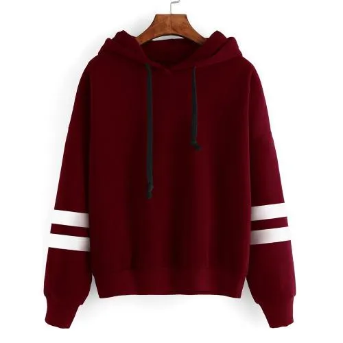 Fashion street sports hooded loose long-sleeved sweater