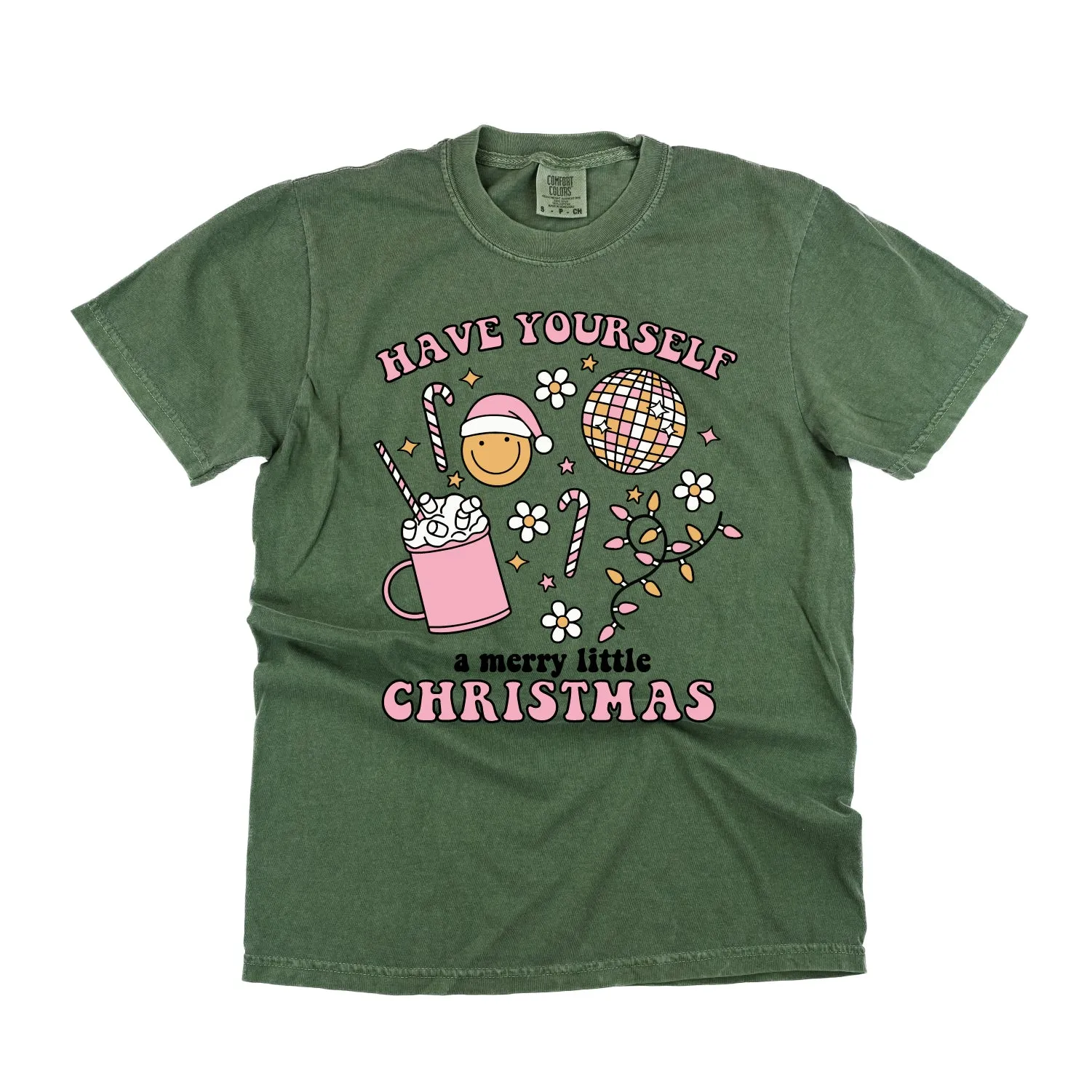 Have Yourself A Merry Little Christmas - Comfort Colors Tee