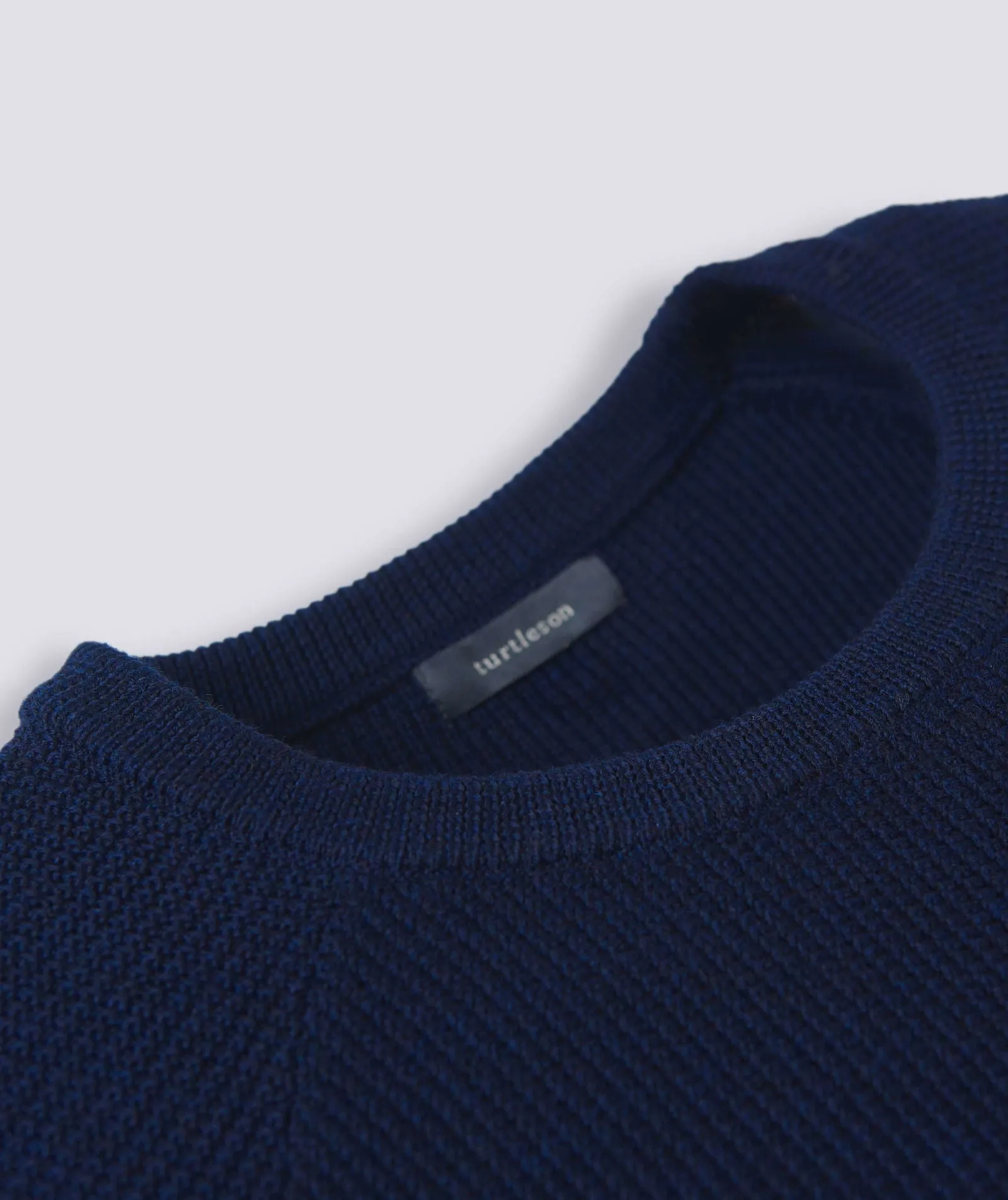 Heath Waffle Knit Crewneck Sweater