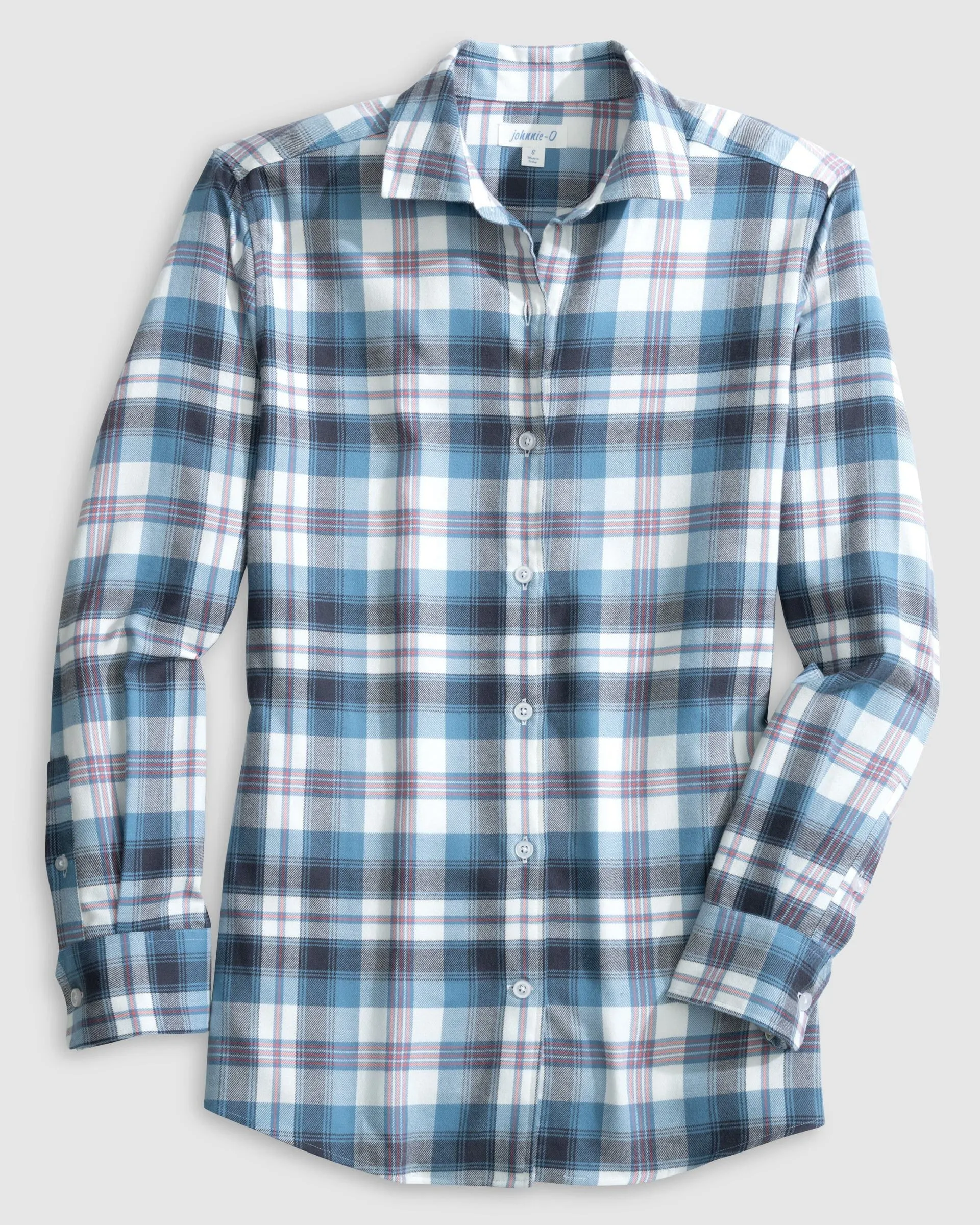 Inez Flannel Button-Up Shirt