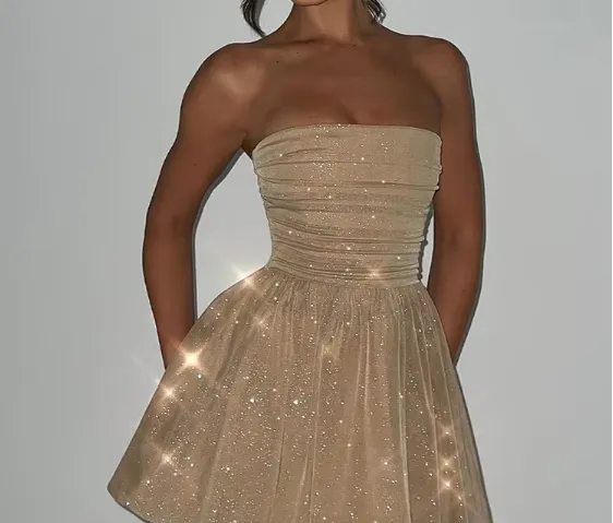 Isa - Sparkling mini dress