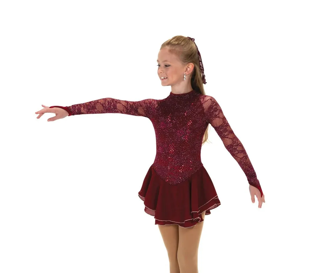 Jerry's Girl's 609 Sequin Lining Figure Skating Dress