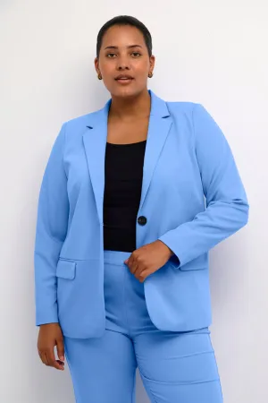 Kaffe Curve Sakira Blazer in Ultramarine