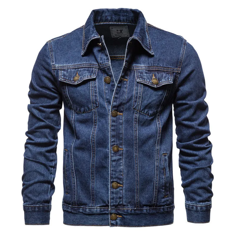 Men's Denim Jacket Jeans Coat