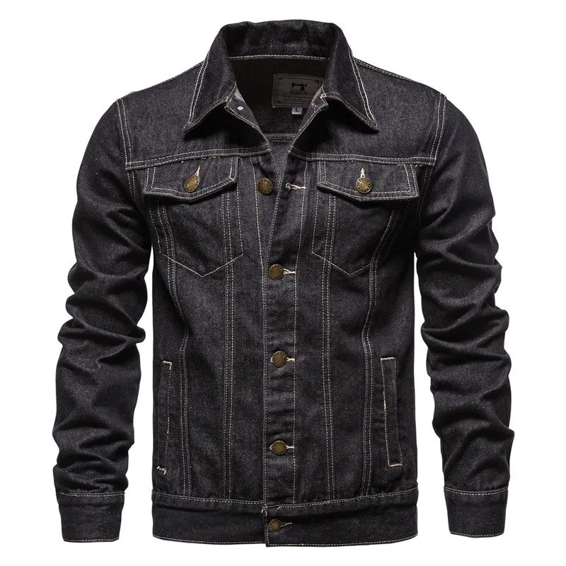 Men's Denim Jacket Jeans Coat