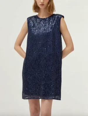 Party Girl Dress in Navy