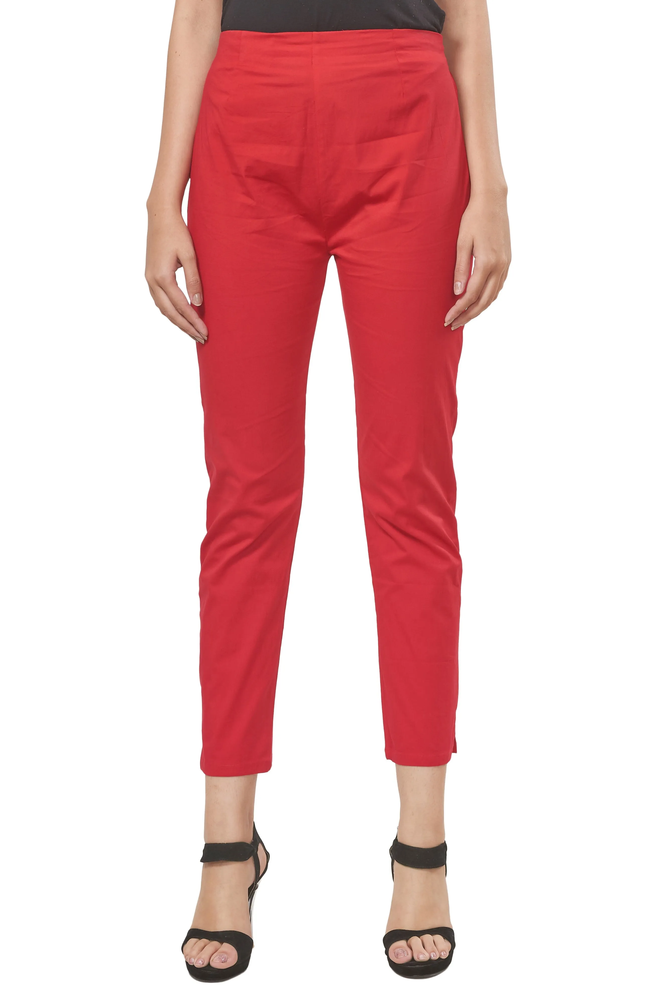 Pencil Pants (Poppy Red)