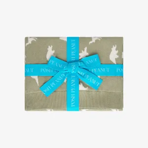 Posh Peanut Poshosaurus Jacquard Blanket