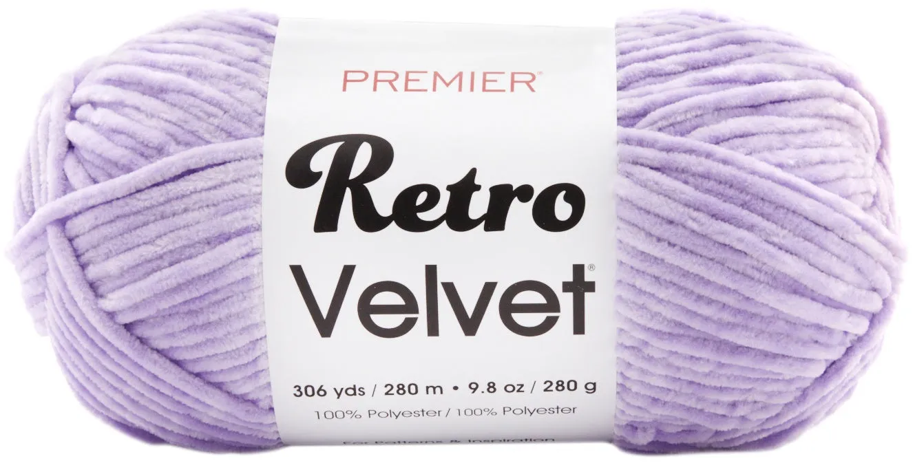 Premier Yarns Retro Velvet Yarn - Lavender 280g