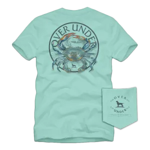 S/S Blue Crab T-Shirt Mint Julep