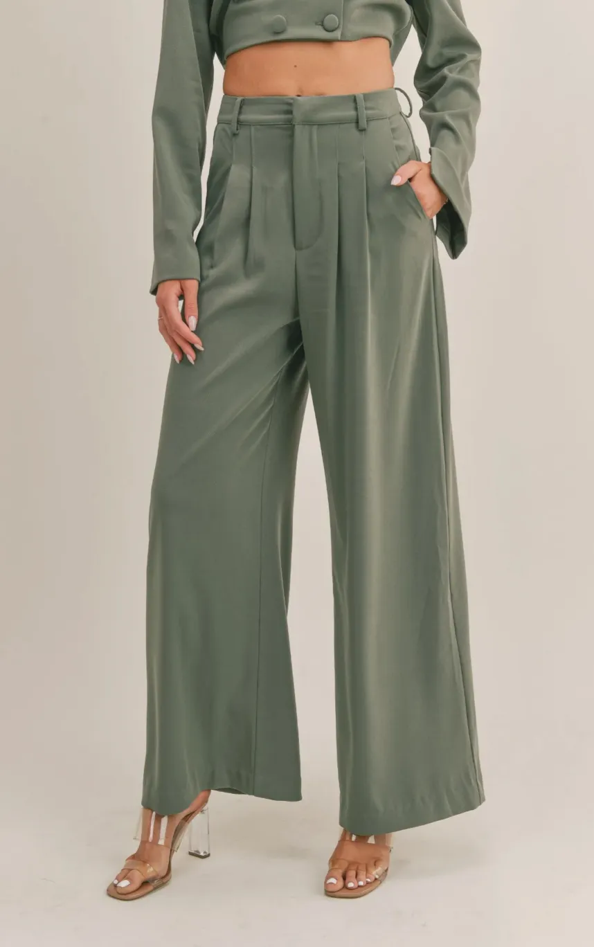 The Cool Classic Pant - Sage Green