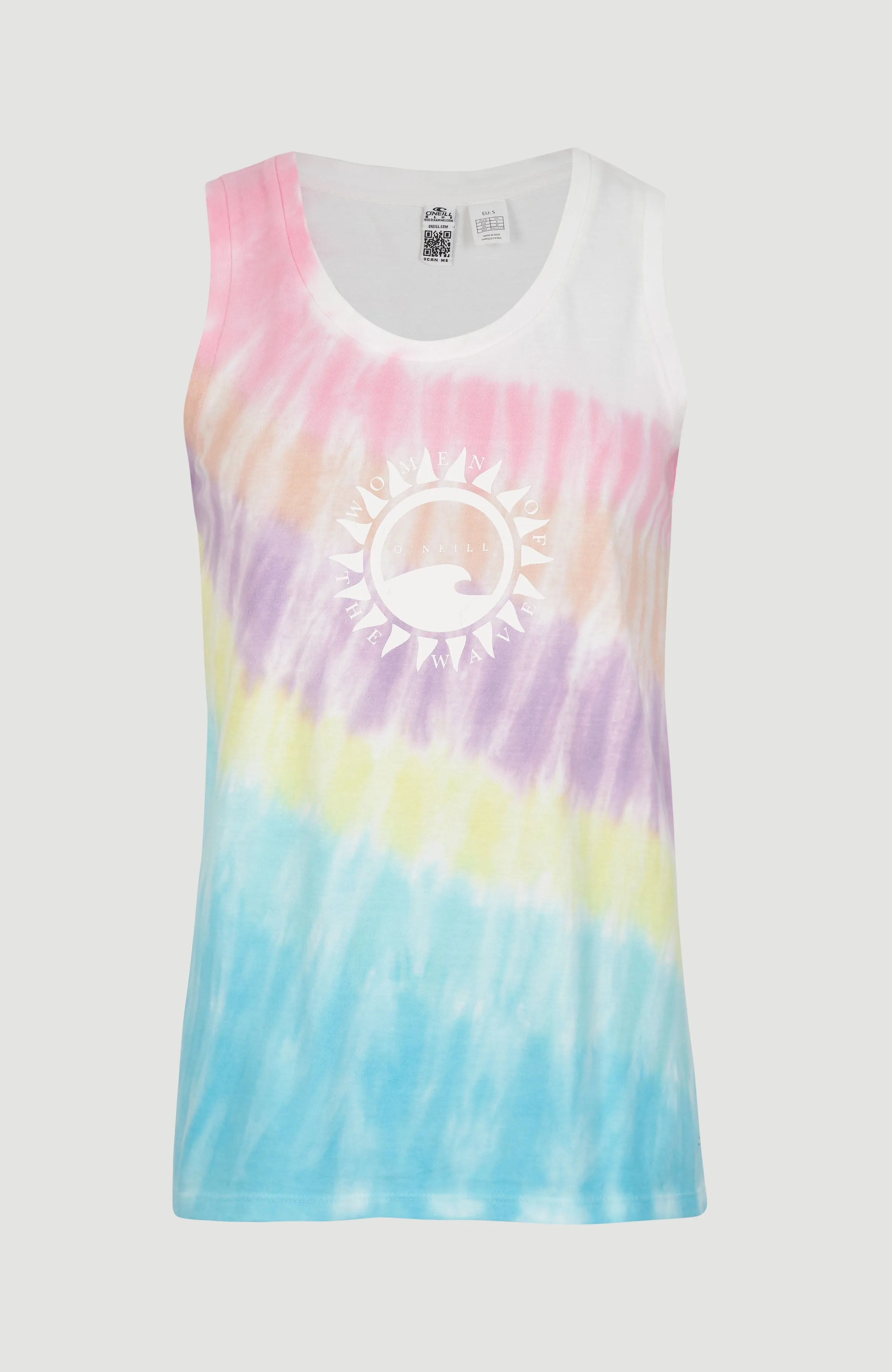 Women Of The Wave Tanktop | Blue Tie Dye