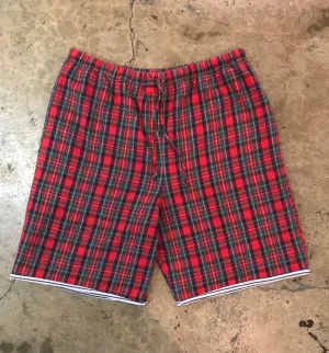 Yokishop - Classic Tartan Plaid Pajama Reversible Shorts